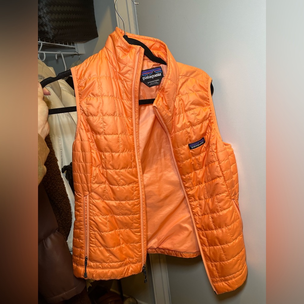 Bright orange Vest
